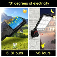Solar Light COB Large Outdoor Solar Waterproof Street Light Garden Infrared