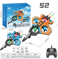 S2 Fighter Plane Rc Drone S2 Fighter Plane with 360 Rotation & 4 Motor Wings