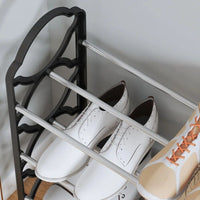 4 Layers Shoe Shelf Simple Style Shoes Organizer Shoes Organizer Rack Door