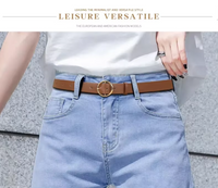 Women's Minimalist and Stylish Versatile Belts, Classic Belts for Jeans and