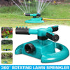 Lawn Sprinkler, Tsv Automatic 360 Rotating Adjustable Garden Water