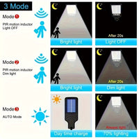 Solar Light COB Large Outdoor Solar Waterproof Street Light Garden Infrared