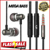 Bass Stereo Earphone Vjp V12 Comfortable Hi-Fi Premium Sound Stereo