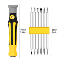 12 in 1 Magnetic Screwdriver Set Cross Flat Shaped Screwdriver Head