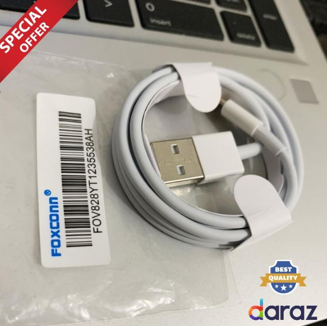 Foxconn USB Cable for iPhone Xs Max X 10 8 7 6 IOS 11.3 System Charger