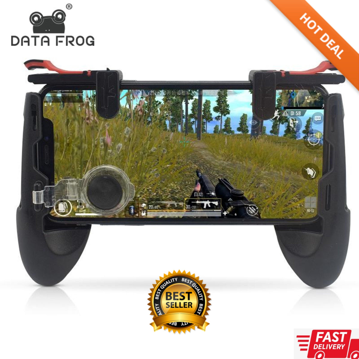 Game Controller - Pubg Universal Gamepad / Joystick / Grip Handle for Mobile
