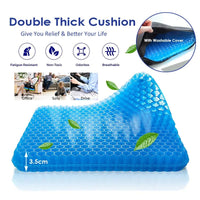 Chair Seat Cushion Seat Cusion Silicon Ice Gel Seat Cushion Egg Sitter 3d