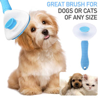 Pet Dog Hair Brush Cat Comb Grooming and Care Cat Brush Stainless Steel Comb