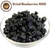 Nude Nuts Organic Dried Blueberries 100g