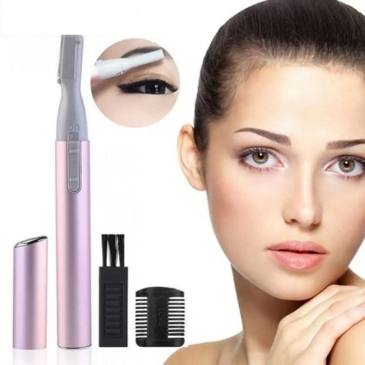 Eyebrow Trimmer, Face and Body Hair Remover