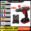 Mini Screwdriver 48v Electric Screwdriver Set 3IN1 Mini Drill Portable