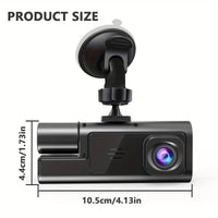 Dash Cam Front and Inside, HD 1080p Recording Car Dvr Cam with 170 Wide