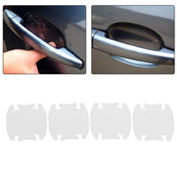 4pcs 3m Car Door Clear Adhesive Door Handle Paint Anti Scratch Protective
