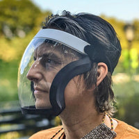 Active Shild Full Face Mask Safety Protective Transparent Shild with Easy