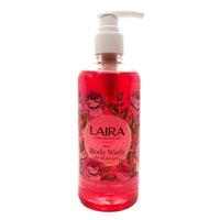 Lfo Laira Nourishing Body Wash 300ml- Glowing Skin Deep Moisture Rose Oil &