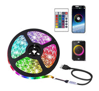 10m/5m USB LED Light Strip Background Lighting RGB Backlight Remote