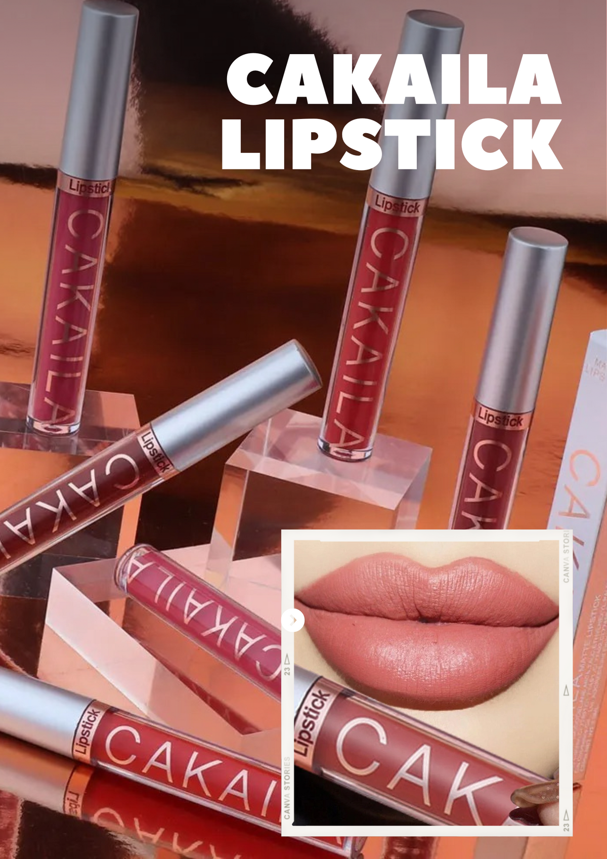 Cakaila Waterproof Matte Liquid Lipstick