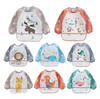 Cartoon Waterproof Long Sleeved Bib, Soft Feeding Bib, Great Christmas
