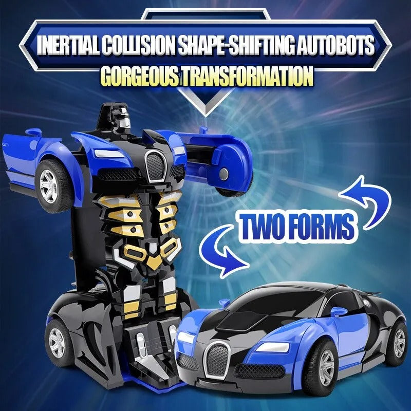 Car Deformation Robot Transform Transforming Car Sport Vehicle Model Action