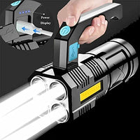 Super Powerful LED Flashlight Tactical Torch USB Rechargeable Waterproof