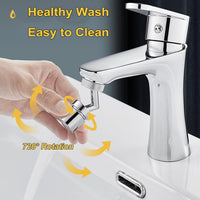 720 Degree Rotating Faucet Aerator Anti-Splash Sprayer Head Water Saving