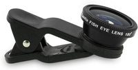 3 in 1 Universal Clip Lens Fish Eye + Marco + Wide Effect