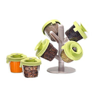 6 Piece Pop Up Spice Rack