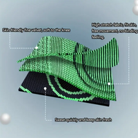 Knee Support Pads Double Strap, Quick-Drying Elastic Knit for Sports