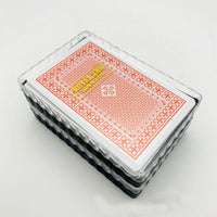Personalized Plastic Playing Royal / Poker Cards Waterproof & Tear-Resistant
