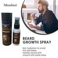 Mroobest Beard Oil Germany Beard Growth Spray 100% Pure & Natural - 30ml