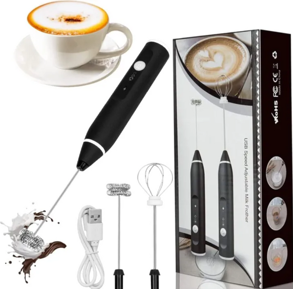 Milk Frother USB Speed Adjustable Milk Frother / 3 Speed / Rachargeable