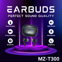 Jblmz-t300 | Sweat-Resistant Bass Earbuds Featuring 30h Battery, Fast