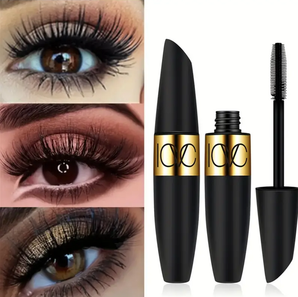 Volumizing 4d Waterproof Mascara, Long-Lasting Curling and Lengthening Lash