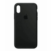 Super Luxury Soft Textured Protective Apple Silicone Case Back Cover for