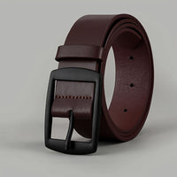 1pc of Stylish PU Leather Belt for Men, Featuring a Simple and Vintage