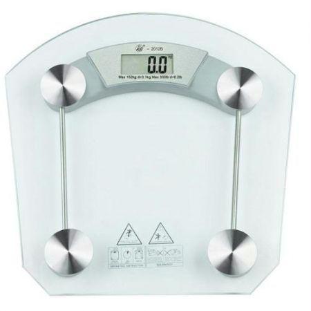 Sq Digital Weight Scale with Tempered Glass