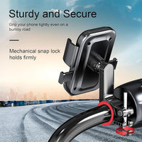 360° Rotatable Motorcycle & ATV Handlebar Phone Holder