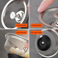 1 Kitchen Sink Filter Plug, 2-in-1 Filter, Kitchen Sink Woven Filter and