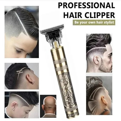 Professional Hair Clipper Vintage T9 Dragon Electric Hair Trimmer Barber