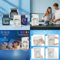 Portable Air Cooler, USB Powered Mini Air Conditioners Personal Mobile