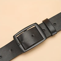 1pc of Stylish PU Leather Belt for Men, Featuring a Simple and Vintage