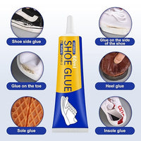 60ml Shoe Adhesive, Plastic Bonding Glue for Footwear, Tool for Home and