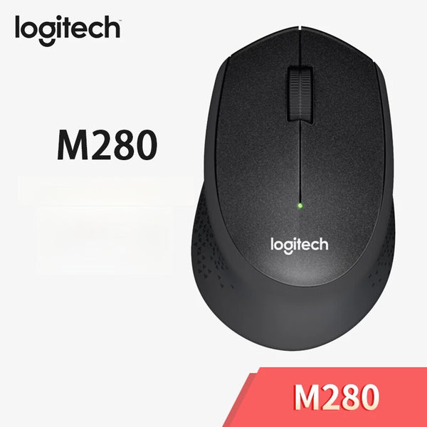 Logitech M280 Optical USB Wired Mouse for PC and Laptops, Suitable for