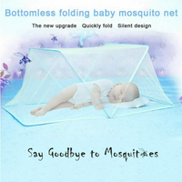 Baby Mosquito Net Infant Portable Folding Crib Bed with Mosquito Net