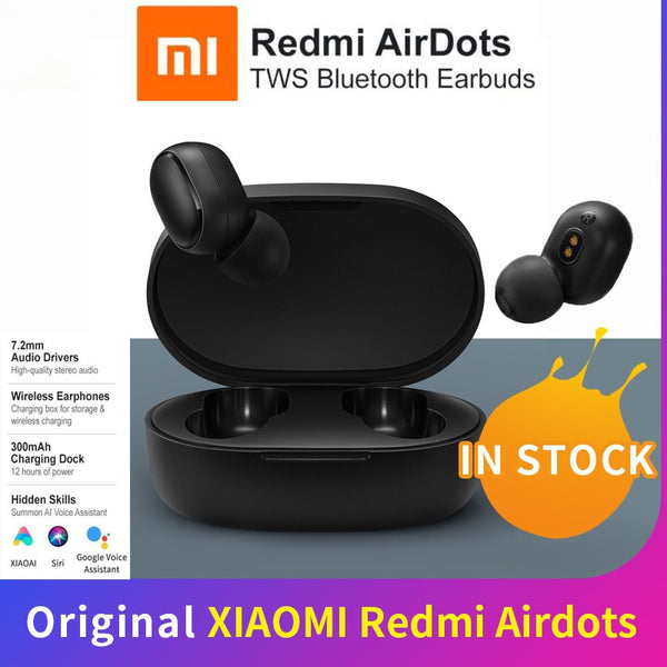 Xiaomi Mi Redmi Airdots TWS Bluetooth 5.0 Earphones Earbuds Stereo Headphone