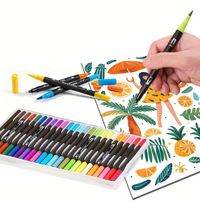 Double-headed Marker Pens, Painting Watercolor Pens, Art Special Hook Line
