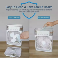 Portable Air Cooler, USB Powered Mini Air Conditioners Personal Mobile