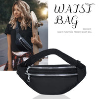 Fashion Waist Bag Women's Simple Shoulder Bag Lightweight Oxford Cloth Men's