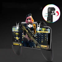 Mobile Game Controller Pubg Gamepad Joystick Fire Trigger -w10