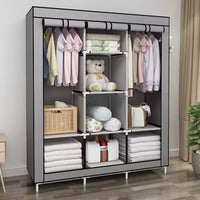 Foldable Cabinet Wardrobe Almirah - Foldable Storage Wardrobe